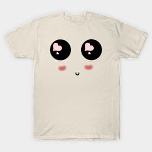 Cute love heart eyes T-Shirt